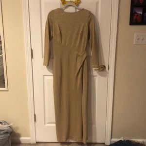 Gold Shimmering Dress